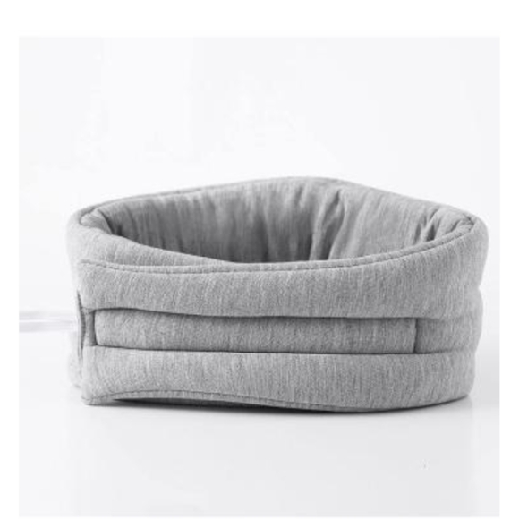 Cotton Sleep Mask With Dust Bag Gray - Picture 7 of 10